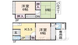 貸家間取り図面