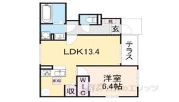グランコスタ１間取り図面
