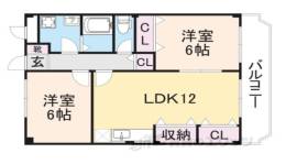 フリーダム常吉間取り図面