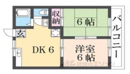 ドミール学園前２間取り図面