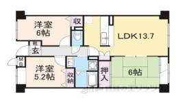 エスポワール園田間取り図面