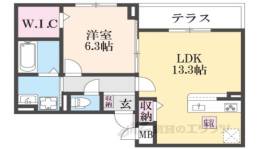 ｇｌａｎｚ　ＣＬＫ２間取り図面