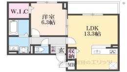 ｇｌａｎｚ　ＣＬＫ２間取り図面
