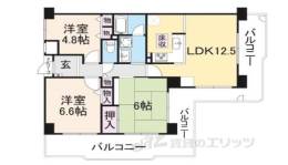 當麻リバティ参番館間取り図面