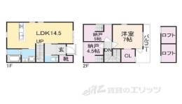 貸家間取り図面