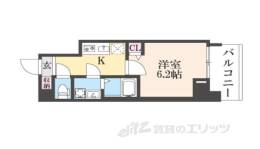 S-RESIDENCE小阪AZURE間取り図面