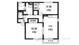 サニーヒルズＮ　Ｂ棟間取り図面