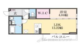 アイル祝園ＷＥＳＴ間取り図面