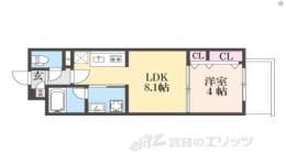 アリビオ東寺間取り図面