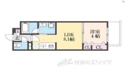 アリビオ東寺間取り図面