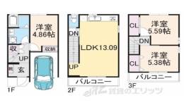 貸家間取り図面