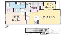 リジエール間取り図面