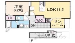 リジエール間取り図面
