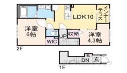Ａｒｉｅｔｔａ　Ｈａｒａｄａｎｉ間取り図面