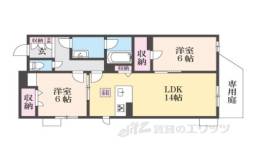 エクレールヴェールシャーメゾン西院間取り図面
