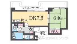 パルステージ武庫之荘間取り図面