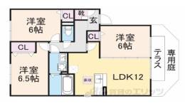 フェアリーＢ棟間取り図面