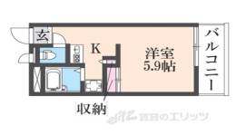 レオパレスエスパシオ21B間取り図面