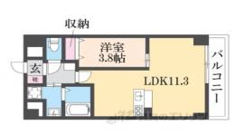 ハイズコート武庫川間取り図面