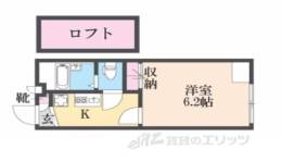 レオパレスエルザ２間取り図面