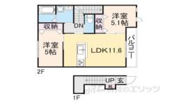 ラ・ポーズ間取り図面