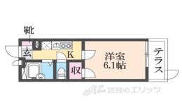 レオパレス長洲西通間取り図面