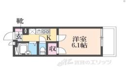 レオパレス長洲西通間取り図面