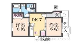 メゾン　ド　スリーズB間取り図面