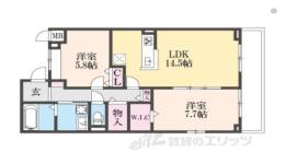 妙光寺アパート間取り図面