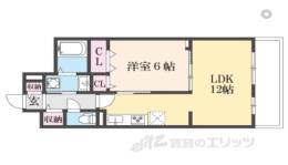 ディアコート唐崎間取り図面