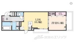 ディアコート唐崎間取り図面
