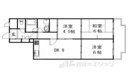 パークテラス桂川間取り図面