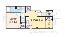 メゾン12朝来間取り図面