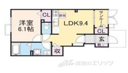 メゾン12朝来間取り図面