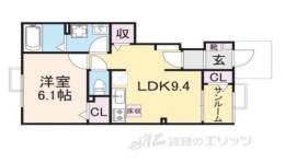 メゾン12朝来間取り図面