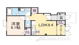 メゾン12朝来間取り図面