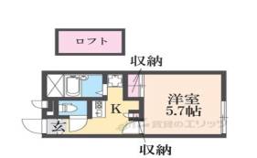 レオパレスみやび間取り図面