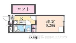 レオパレスルフラン間取り図面