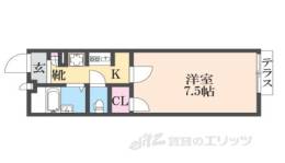 レオパレス近松２間取り図面