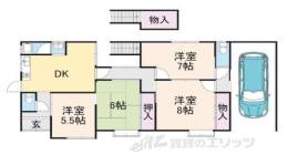貸家間取り図面