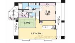 アンビエント西大路間取り図面