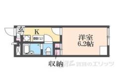 レオパレス西長洲間取り図面