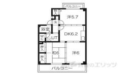 バーベナ光台Ｂ棟間取り図面