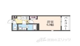 サンテラス二条間取り図面