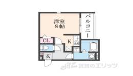 サンテラス二条間取り図面