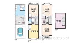 貸家間取り図面