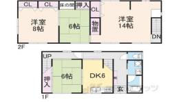 貸家間取り図面