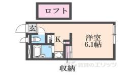 レオパレス松川間取り図面