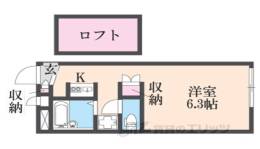 レオパレス武庫之荘間取り図面