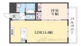 シャルレ９番館　　間取り図面